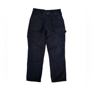 Dickie’s Men's Black Cargo Carpenter Denim